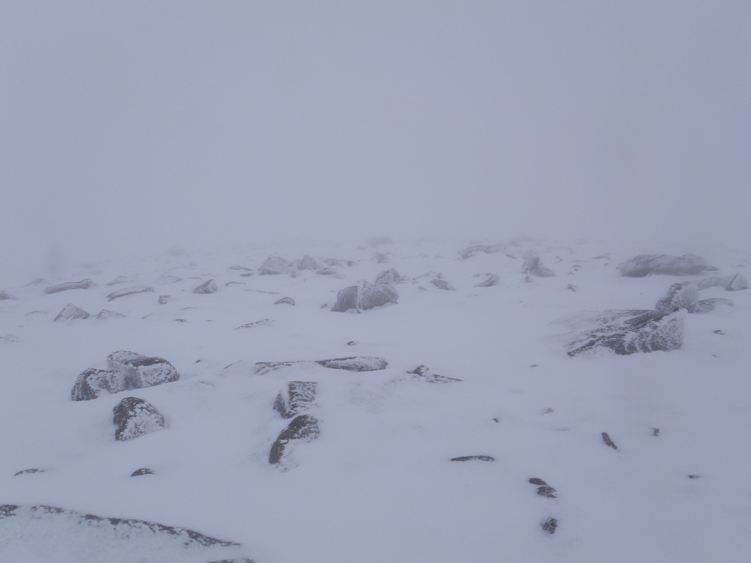 Day 1 - Cairngorm Ski Base Station - Ben Macdui - Hutchinson Bothy