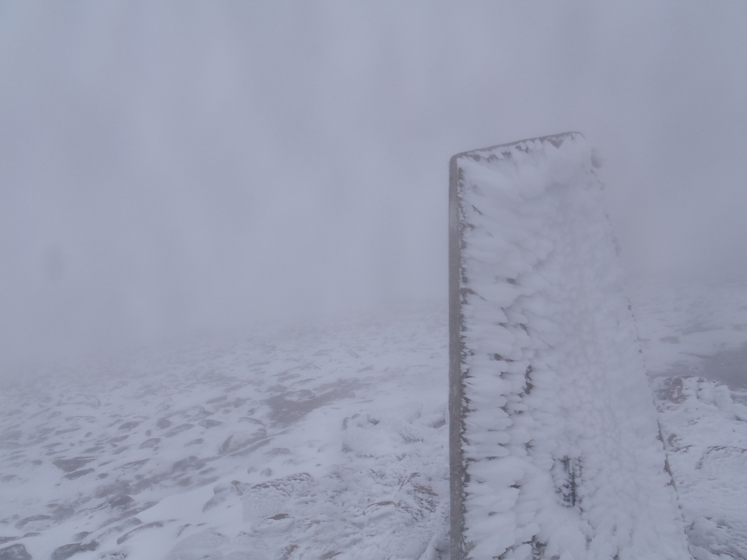 Day 1 - Cairngorm Ski Base Station - Ben Macdui - Hutchinson Bothy