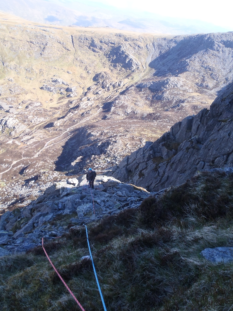 Pinnacle Rib Route - Tryfan