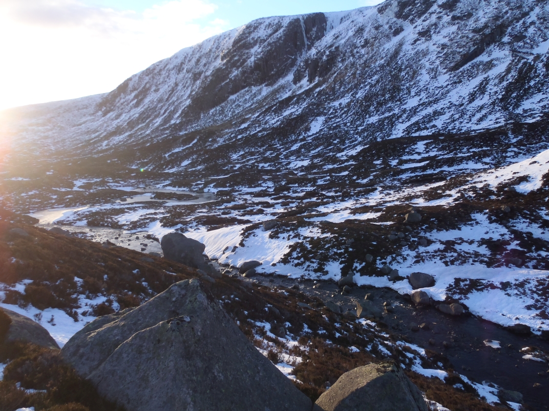 Glas Allt Shiel - Dubh Loch - Broad Cairn - Glas Allt Shiel