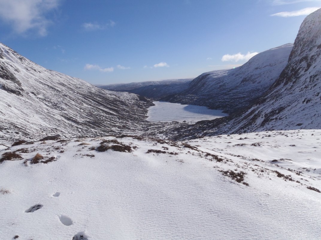 Glas Allt Shiel - Dubh Loch - Broad Cairn - Glas Allt Shiel