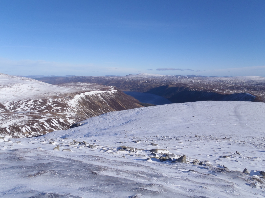Glas Allt Shiel - Dubh Loch - Broad Cairn - Glas Allt Shiel