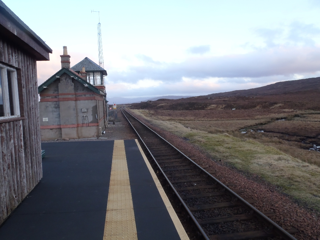 Day 7 - Loch Ossian YHA - Loch Treig then return to Corrour station