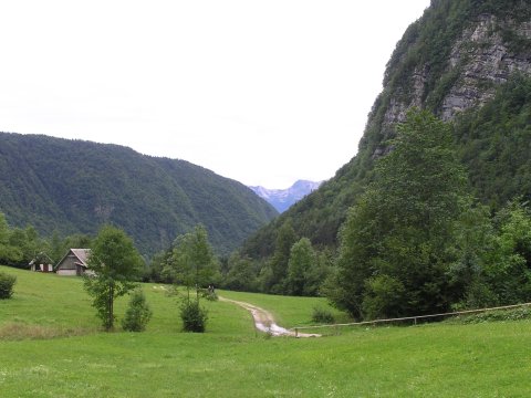 Walk to Mostnica Waterfall