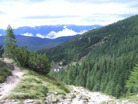 View from Debela Pec walk