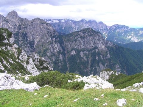 View from Debela Pec walk