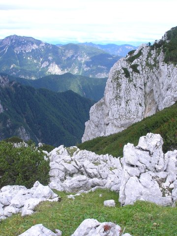 View from Debela Pec walk