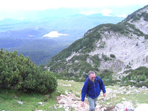 View from Debela Pec walk