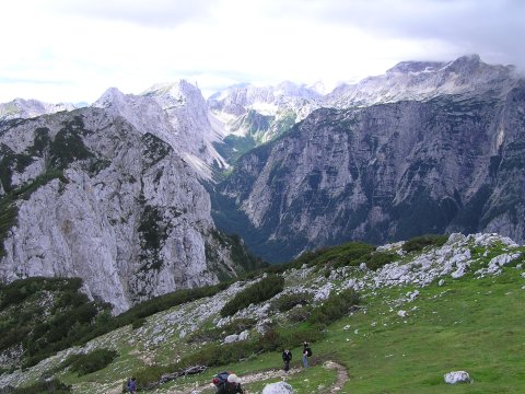 View from Debela Pec walk