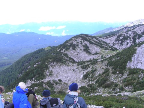 View from Debela Pec summit