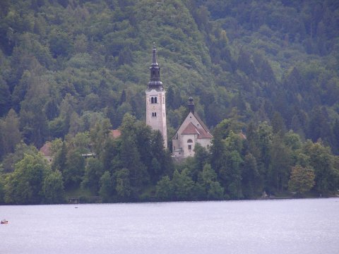 Bled church