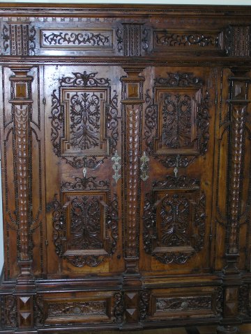 Inside Bled castle
