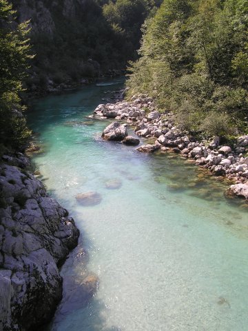 Return from Kozjek waterfall