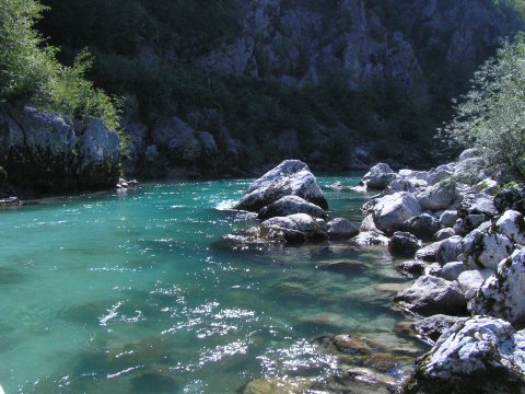 Return from Kozjek waterfall