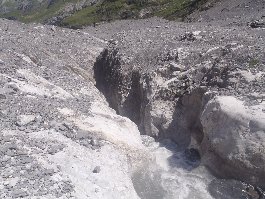 Blumlisalphutte - Gspaltenhornhutte