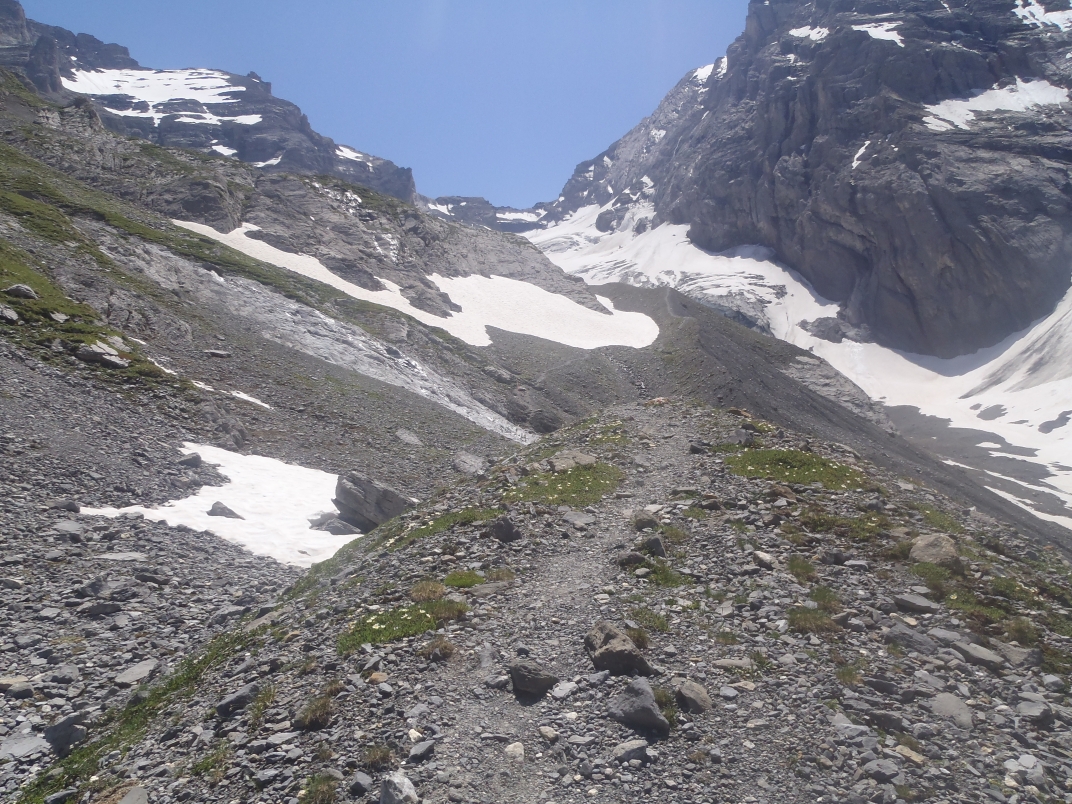 Blumlisalphutte - Gspaltenhornhutte