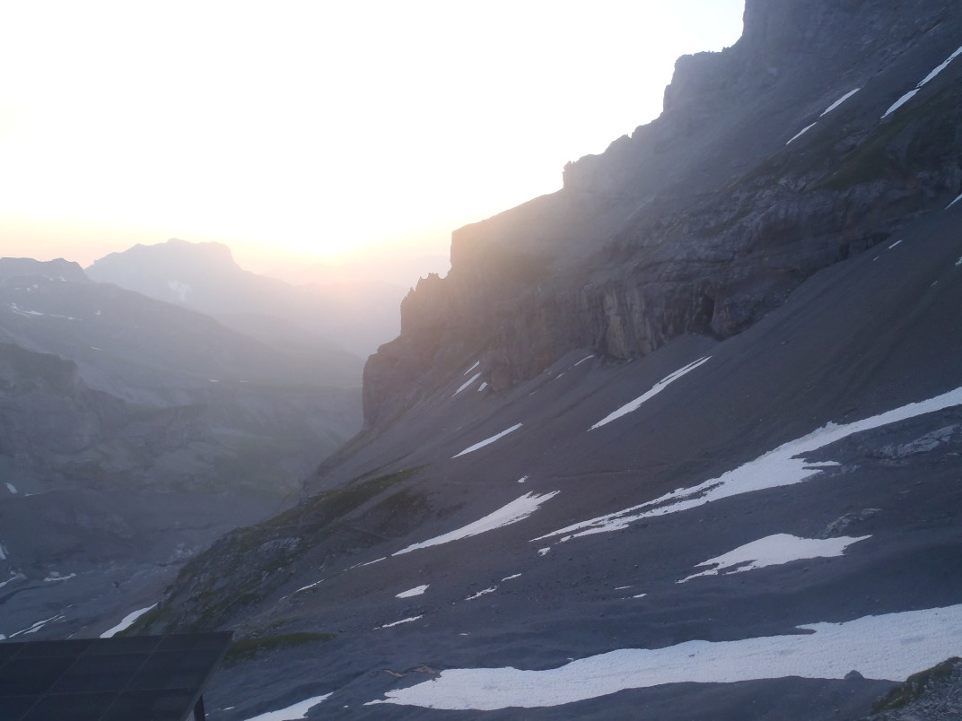 Gspaltenhornhutte View
