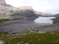 Tide's out on the Daubensee! Shows just how dry the Alps have been