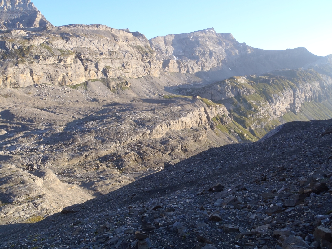 Lammerenhutte - Rothornlucke (3002m) - Cabane des Violettes