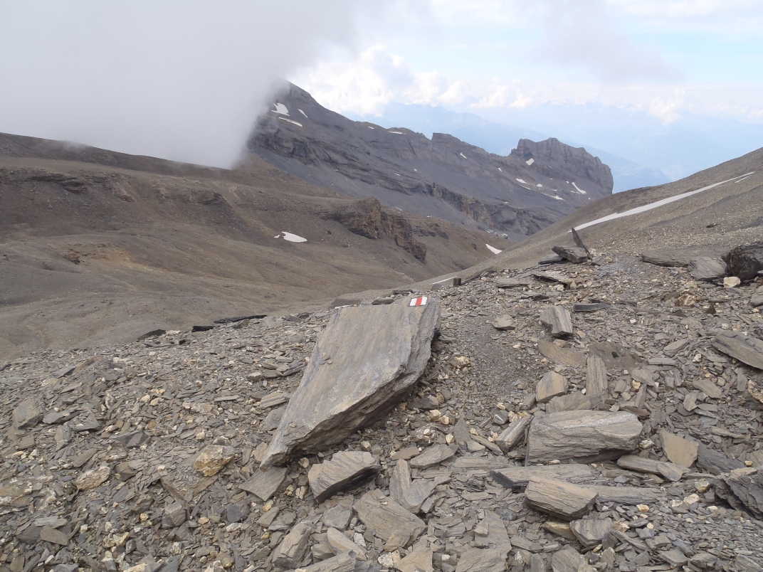Lammerenhutte - Rothornlucke (3002m) - Cabane des Violettes