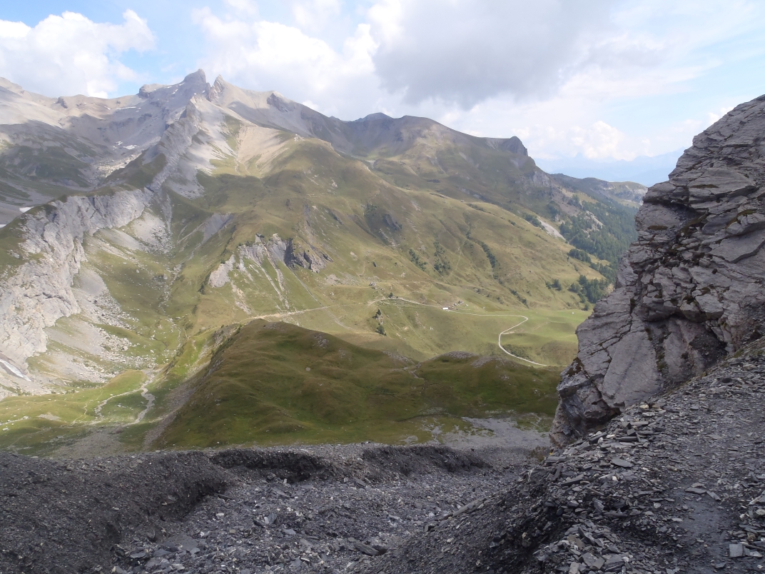 Lammerenhutte - Rothornlucke (3002m) - Cabane des Violettes