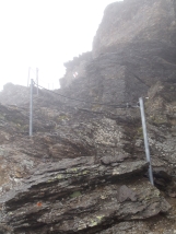 Day 3 - Rotsotckhutte - Schilthorn (2969m) - and some steep, wet rock with a handrail
