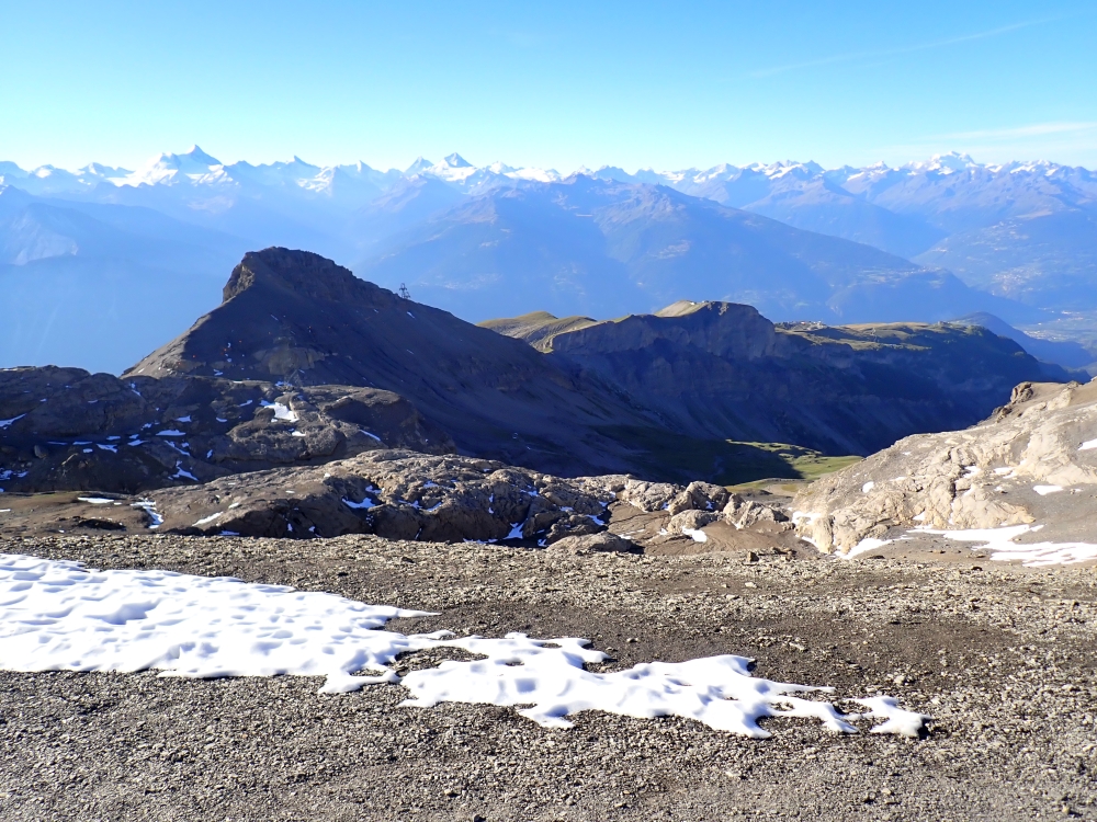 Day 4 - Pointe de la Plaine Morte - Se Mort Tothore - Mont Bovin - Tubang - Cabane Des Violettes