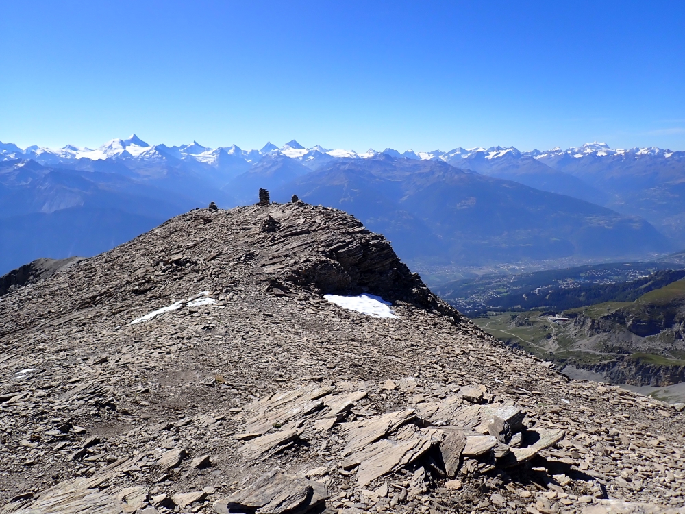 Day 4 - Pointe de la Plaine Morte - Se Mort Tothore - Mont Bovin - Tubang - Cabane Des Violettes